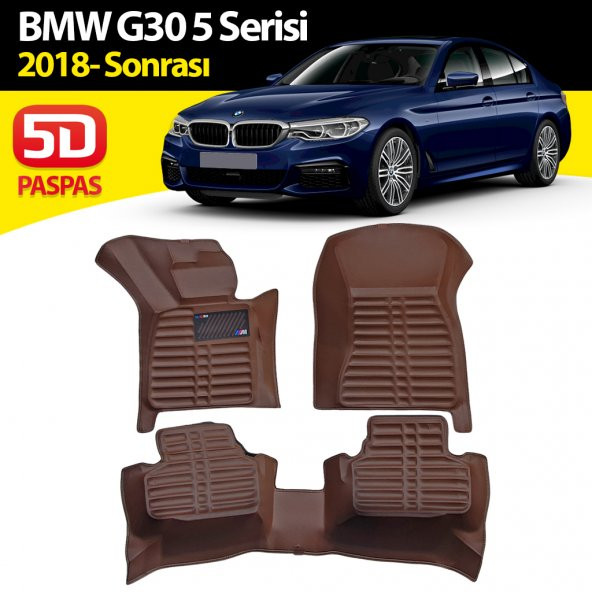 Mega Oto Market BMW 5 Serisi G30 Paspas 5D Havuzlu Kahverengi 2018- Sonrası