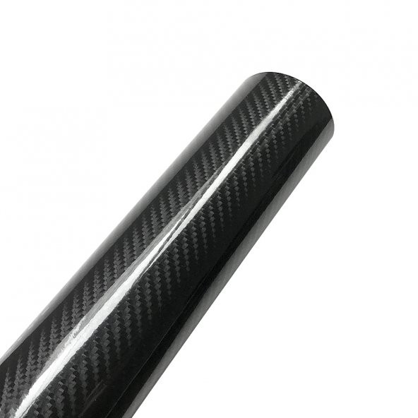 FRT Ottoman 5D Karbon Fiber Folyo Ultra Parlak Hava Kanallı 10 cm x 1 Metre - 2