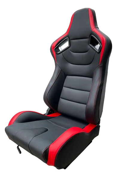 Spor Koltuk Sparco Model Deri Siyah Kırmızı 1 Takım 2 Adet - 3