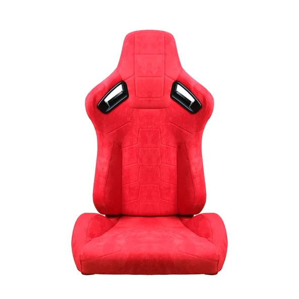 Spor Koltuk Recaro Model Alcantara Kırmızı 1 Takım 2 Adet - 2