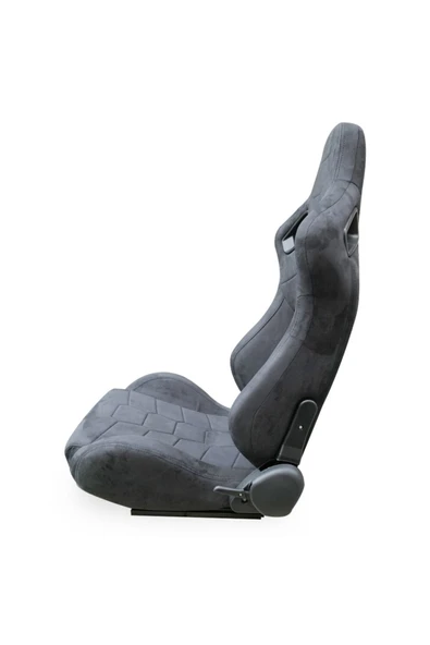 Spor Koltuk Recaro Model Alcantara Gri 1 Takım 2 Adet - 3
