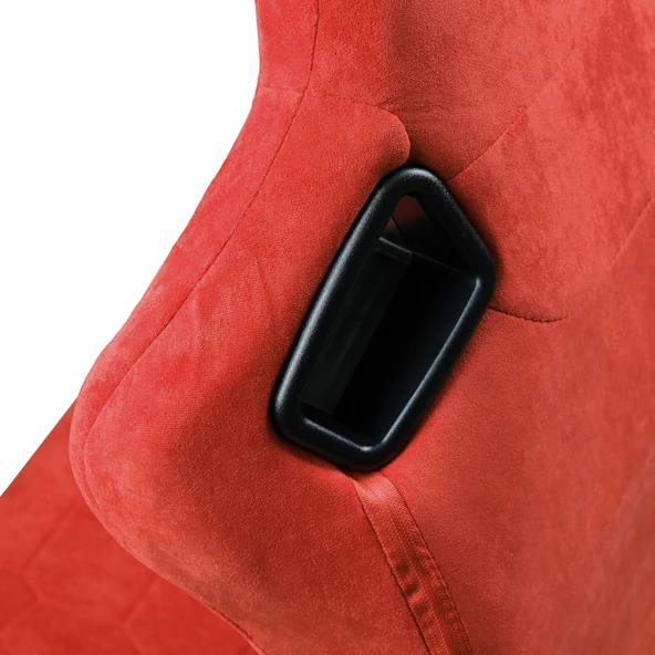 Spor Koltuk Recaro Model Alcantara Kırmızı 1 Takım 2 Adet - 6