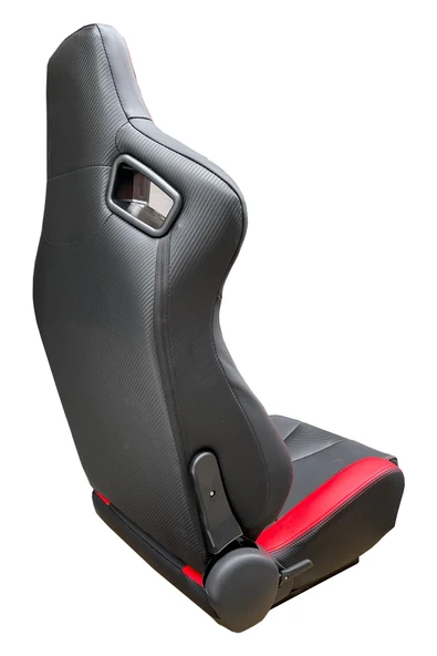 Spor Koltuk Sparco Model Deri Siyah Kırmızı 1 Takım 2 Adet - 5