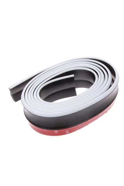 Ön Tampon Eki Ön Lip Tüm Araçlara Uygun Kırılmaz Siyah Beyaz Samurai - 3