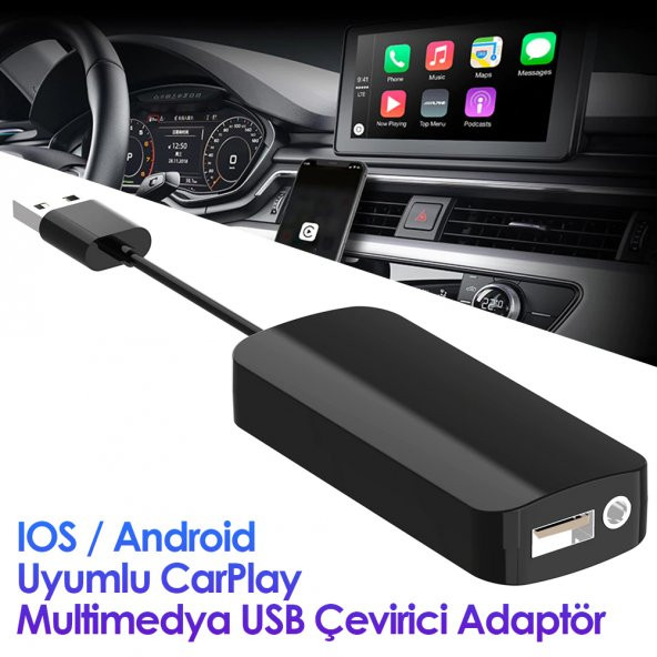 FRT Ottoman Apple Carplay Android Carplaye Çevirici Multimedya USB Adaptör