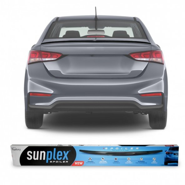 FRT Ottoman Hyundai Accent Blue Spoiler Bagaj Üstü Sunplex Piano Black 2011- Sonrası