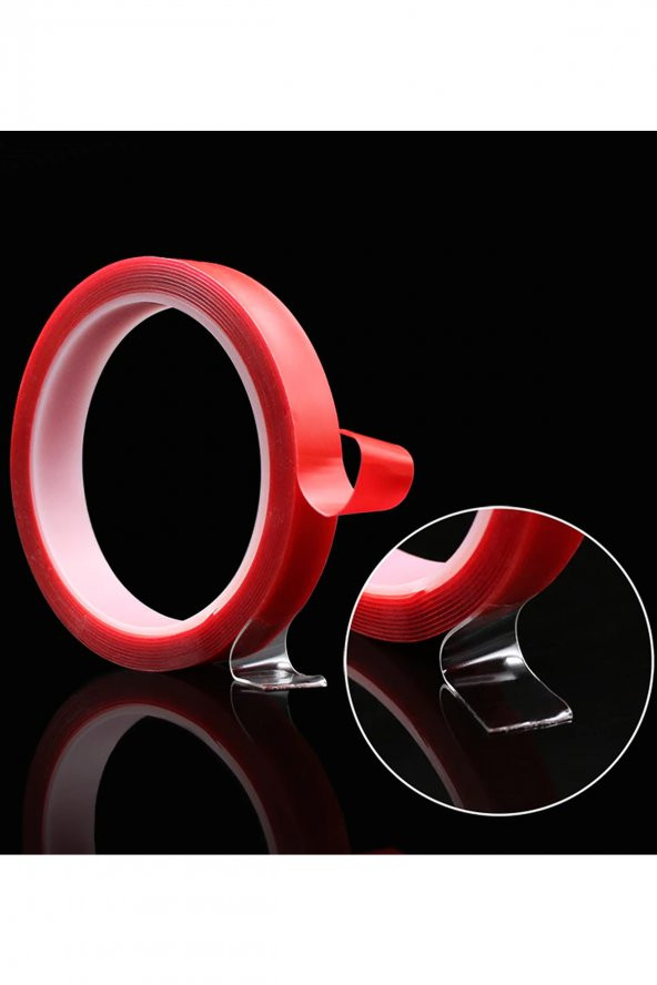 FRT Ottoman Çift Taraflı Şeffaf Bant Silikonlu Su Geçirmez 5 Metre x 50 mm