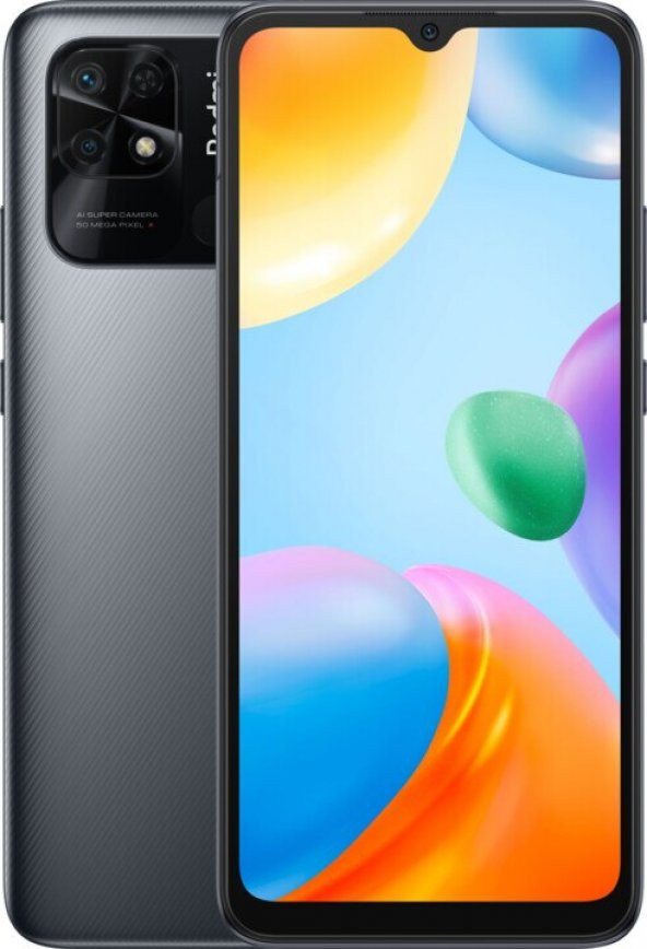 Xiaomi Redmi 10C 4GB Ram 64GB Gri (Xiaomi Türkiye Garantili)