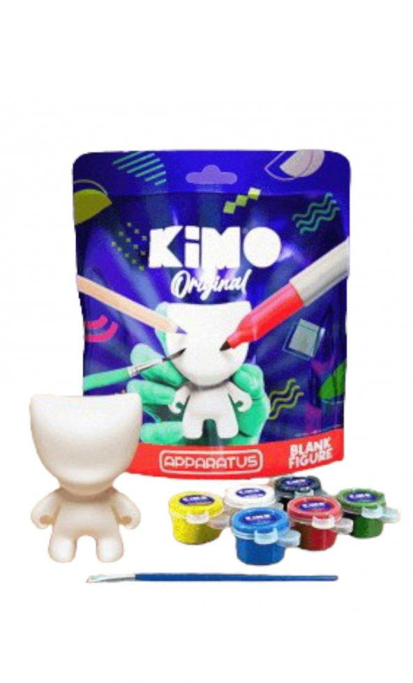 KİMO Original/Glitz Kim İstersen O! Kendi Figürünü Üretme Oyunu Boya Karakterini Üret 2'li - 3