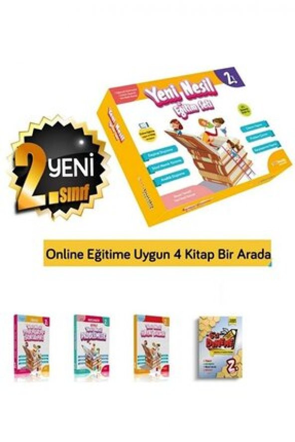 2. Sınıf Yeni Nesil Set (4 Kitap) / Kolektif / ONburda Yayınları / 9786257167895