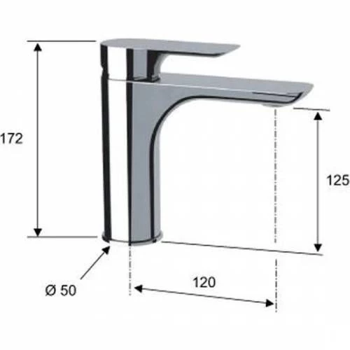 Sardıcı Sky Series Siyah Lavabo Bataryası Çift Su Girişli 5 Yıl Garantili - 2