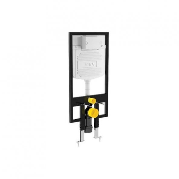 VitrA Gömme Rezervuar Duvar Önü Alçıpan Uygulamalı Set 8 cm 3/6 Lt 748-5801-01