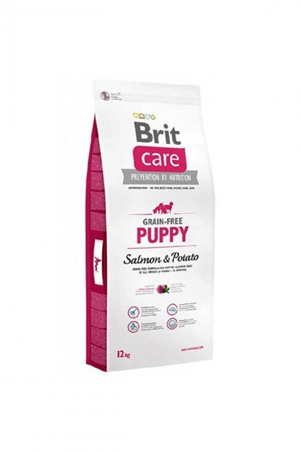 Brit Care Tahılsız Puppy Somonlu Yavru Köpek Maması 12 kg