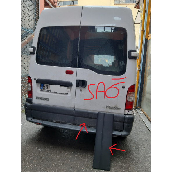RENAULT MASTER OPEL MOVANO Bagaj Kapak   Bakaliti Çıtası SAĞ 2004-2011 ARASI   MODELLERE - 6