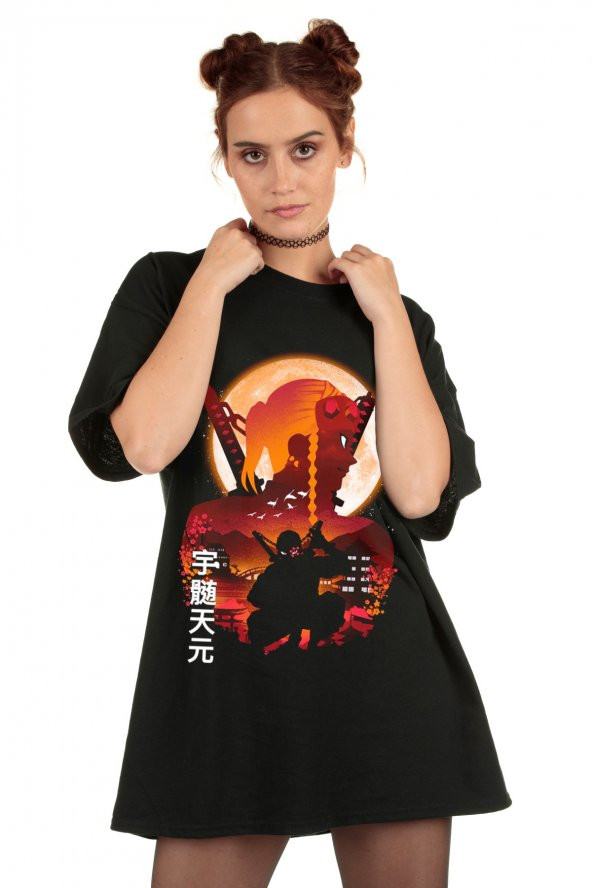 Tengen Uzui Demon Slayer Unisex Premium Oversize T-Shirt