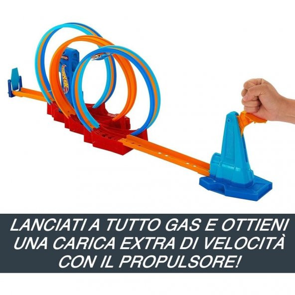 Hot Wheels Üçlü Döngü Pisti 3 HPX93 Lisanslı Ürün - Resim 2