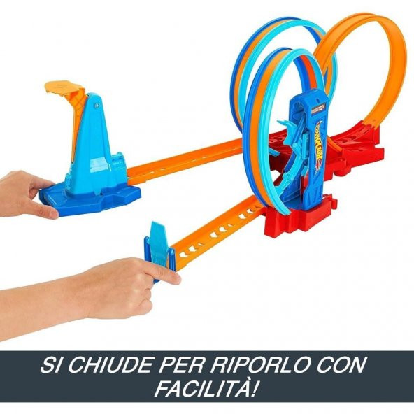 Hot Wheels Üçlü Döngü Pisti 3 HPX93 Lisanslı Ürün - Resim 4