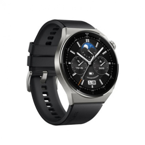 Huawei Watch GT 3 Pro 46mm Titanium Akıllı Saat Siyah (Huawei Türkiye Garantili)
