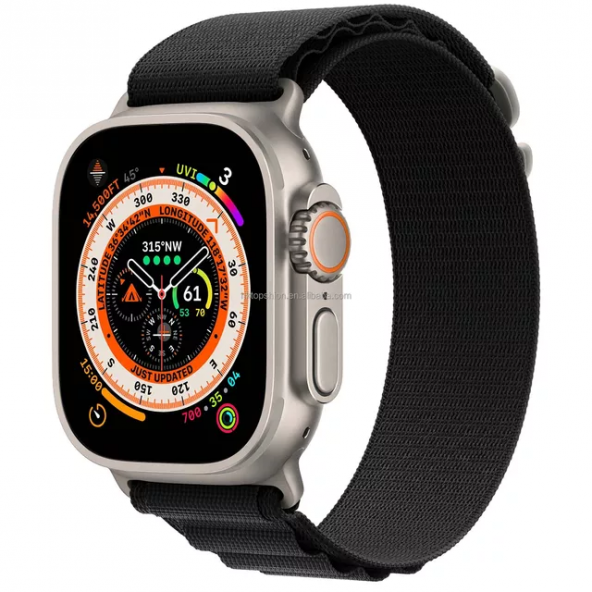 Watch 8 Ultra Serisi 49mm Tokalı Premium Bez Kordon