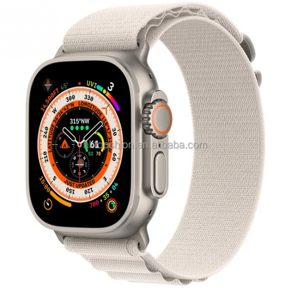 Watch 8 Ultra Serisi 49mm Tokalı Premium Bez Kordon