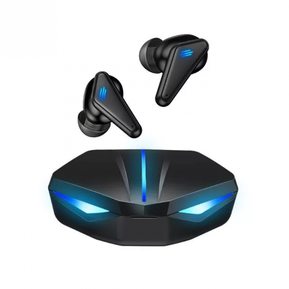 K55 Bluetooth 5.1 LEDli Kablosuz Gamer Oyuncu Kulaklık ( Siyah )