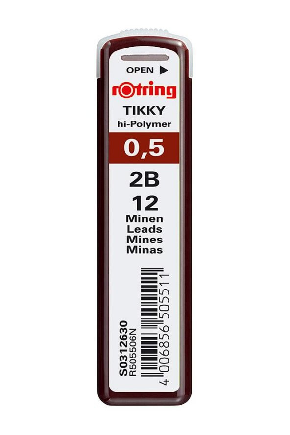 0.5 Mm Uç Min Siyah 1 Adet Rotring Siyah Kalem Uçu 0.5 Mm 1 Adet