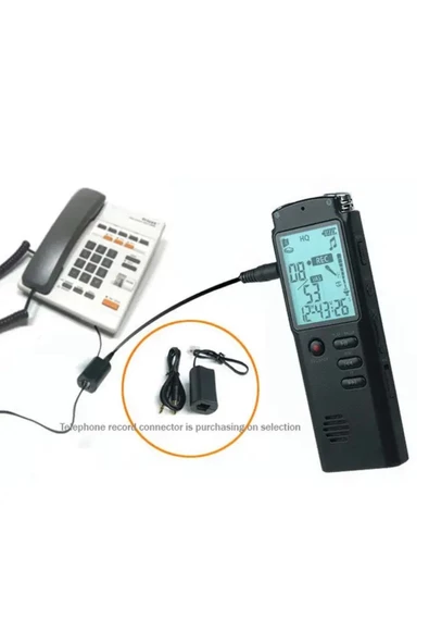 KB40 Profesyonel 16 Gb Dijital Ses Kaydedici Ses Kayıt Cihazı Mp3 Çalar - 5