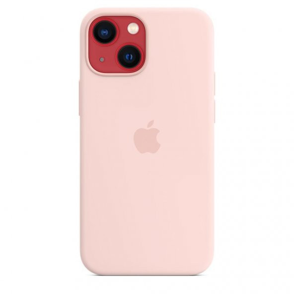 Apple iPhone 13 Mini MagSafe Özellikli Silikon Kılıf Puslu Pembe MM203ZM - 2