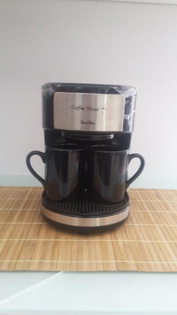 Tantitoni INOX 2 KUPALI FİLTRE KAHVE MAKİNESİ (0.3L) - 3