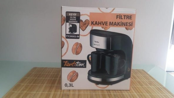 Tantitoni INOX 2 KUPALI FİLTRE KAHVE MAKİNESİ (0.3L) - 5