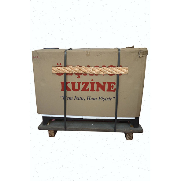 Cam Kapak Takma Ayak Döküm Estetik Kuzine Soba Kömür Odun Sobası - 7