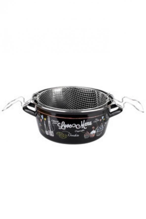 Tantitoni Love Menu Kızartma Tenceresi 24 Cm - 3