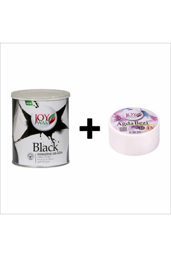 JOYWAX Joy Wax Konserve Sir Agda Black 800ml 25mt Ağda Bezi