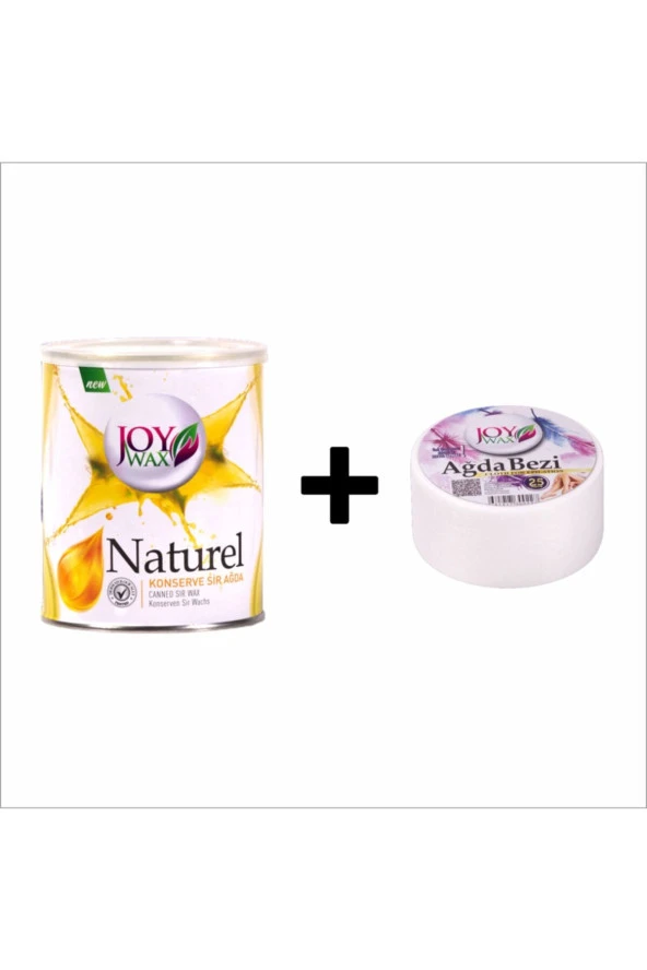 JOYWAX Joy Wax Konserve Sir Agda Naturel 800ml 25mt Ağda Bezi