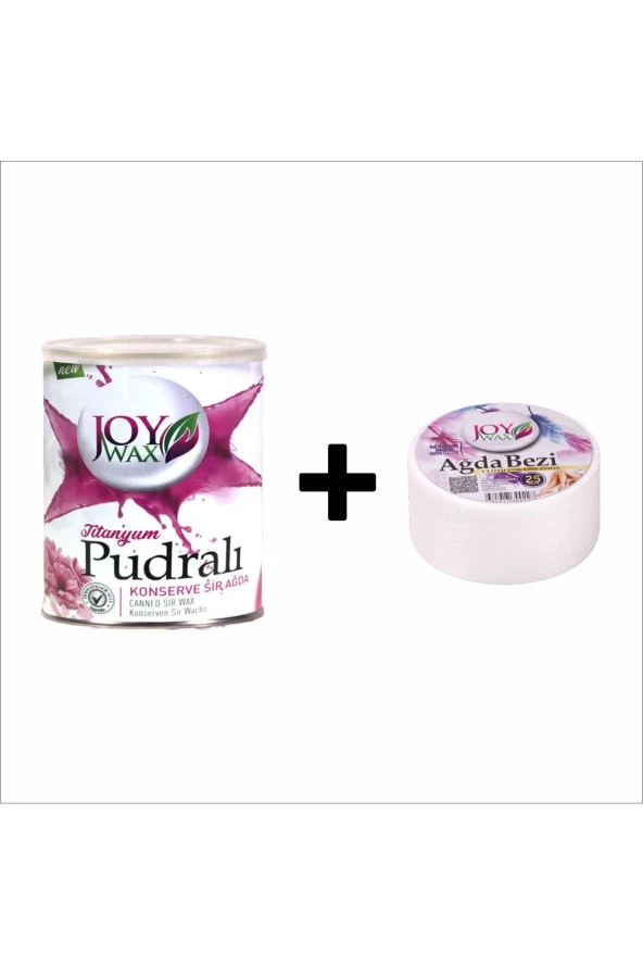 JOYWAX Joy Wax Konserve Sir Agdapudralı 800ml 25mt Ağda Bezi