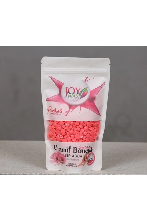 JOYWAX Granül Bocuk Soyulabilir Sir Ağda Titanyum Pudralı 250gr