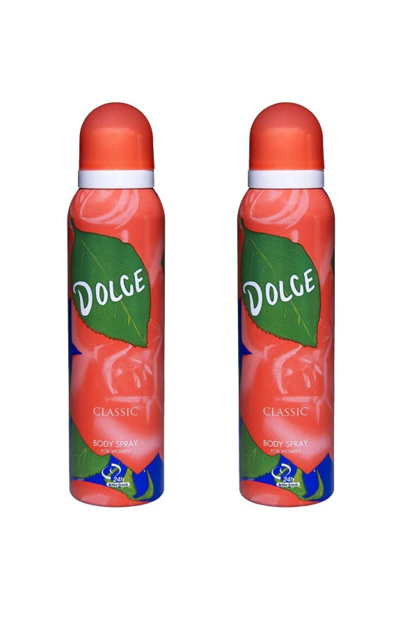 DOLCE VİTA 2 Adet Classic Bayan Deodorant 150ml Parfüm