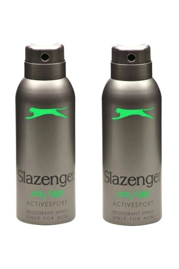 SLAZENGER Active Sport Deodorant 150 ml Yeşil X 2 Adet