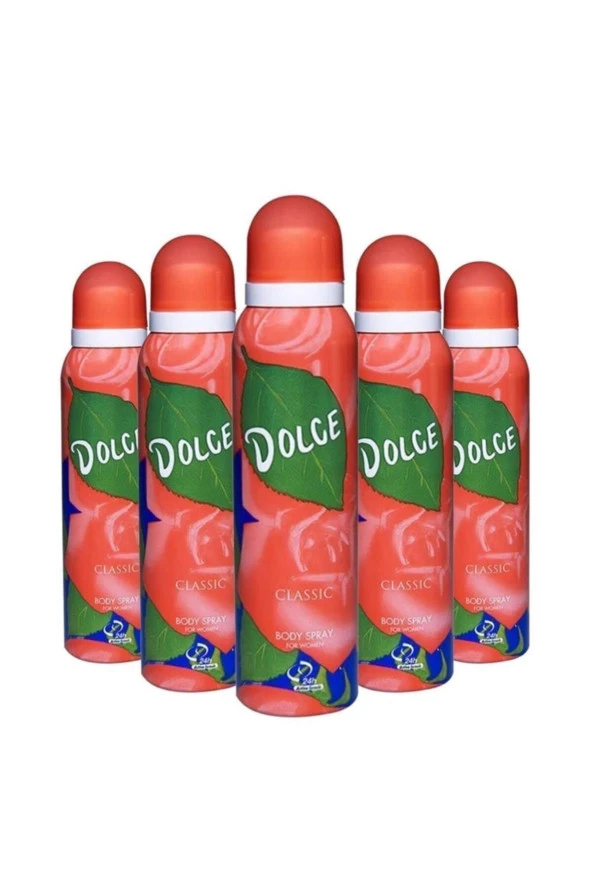 DOLCE Deodorant Kadın 150 ml Classic X 5 Adet