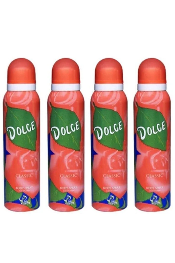 DOLCE Kadın Deodorant 150 Ml. X 4 Adet