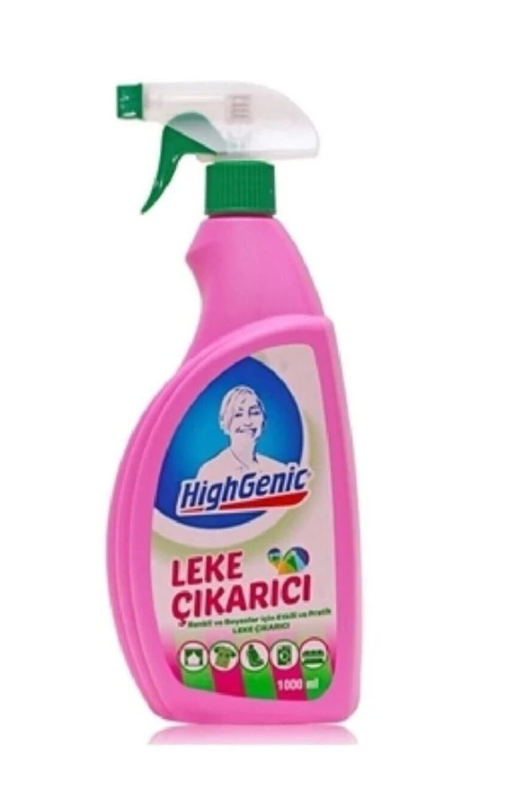 HİGHGENİC Leke Çıkarıcı Sprey 1000 ml ( 1 Adet )