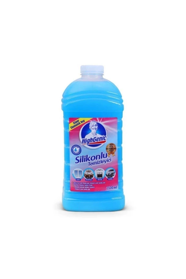 HİGHGENİC Silikonlu Temizleyici 2500 ml x4 Adet