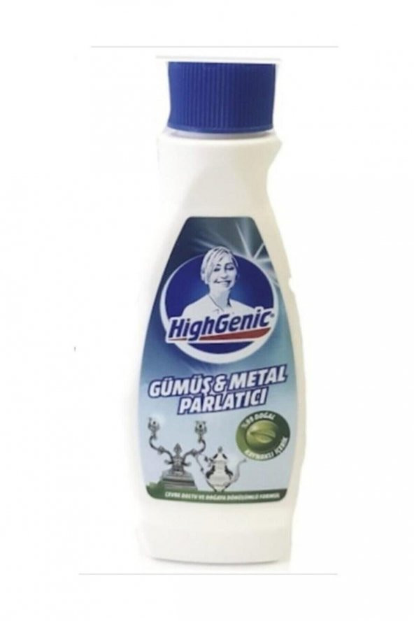 Highgenic Gümüş Metal Parlatıcı 200 ml