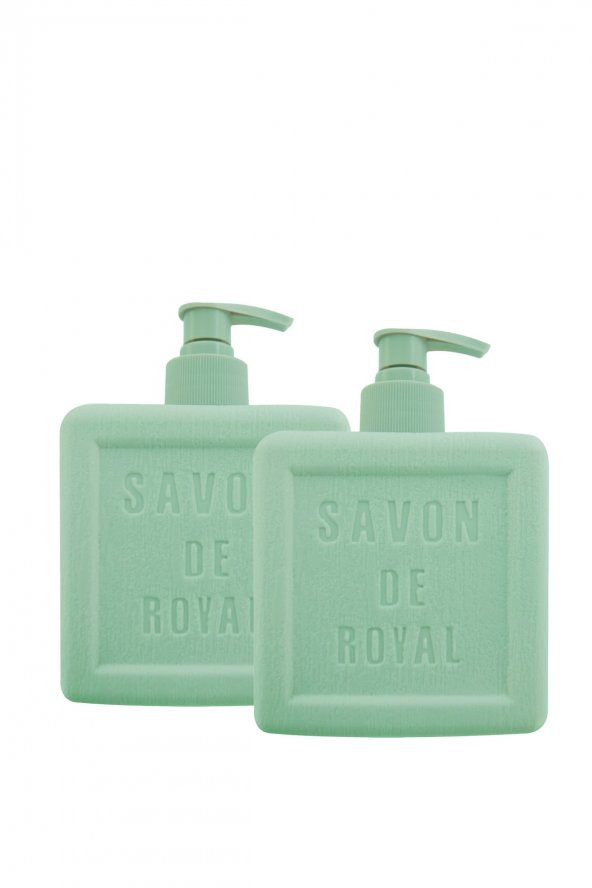 SAVON DE ROYAL Provence Nemlendirici Luxury Vegan Sıvı Sabun Yeşil 2 X 500 Ml