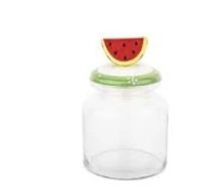 Tantitoni Karpuz Seramik Kapaklı Kavanoz 1085ml - 3