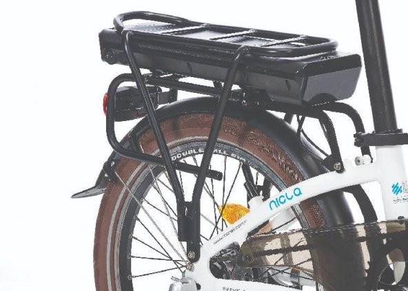 Corelli Nicla 20 Jant 22K Katlanır Elektrikli Bisiklet Gri - 4