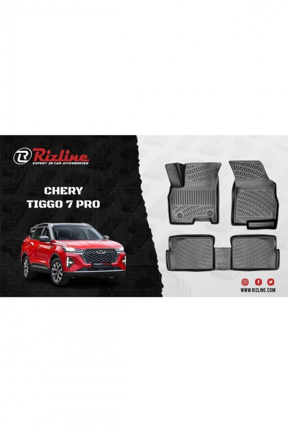 Chery Tiggo 7 Pro 2022 Sonrası Paspas