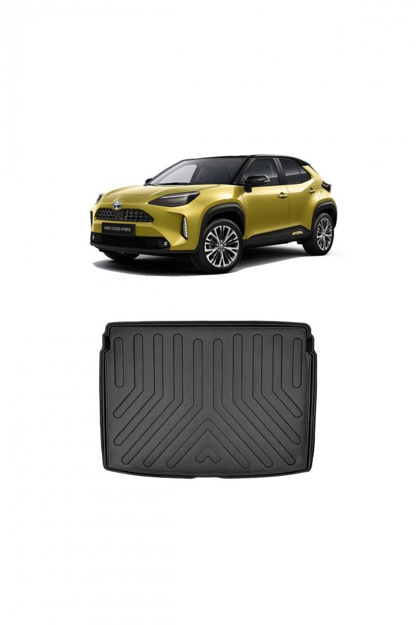 Toyota Yaris Cross Üst Konum 2022 Sonrası  Uyumlu 3d Bagaj Havuzu