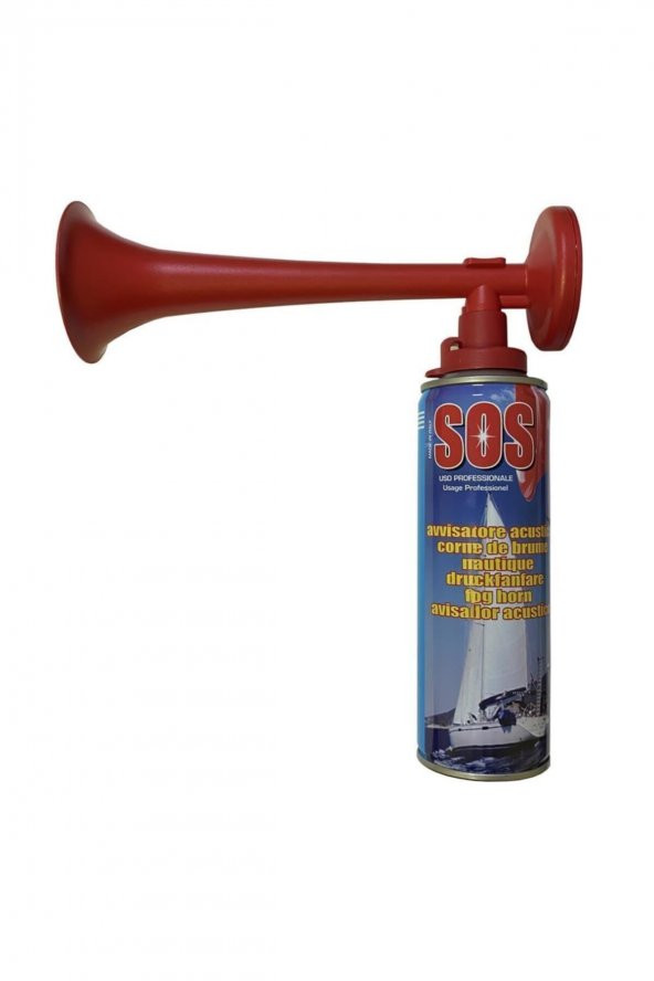 Stac Plastik Sprey Havalı Işaret Kornası Maç Kornası 300ml Italyan - 1