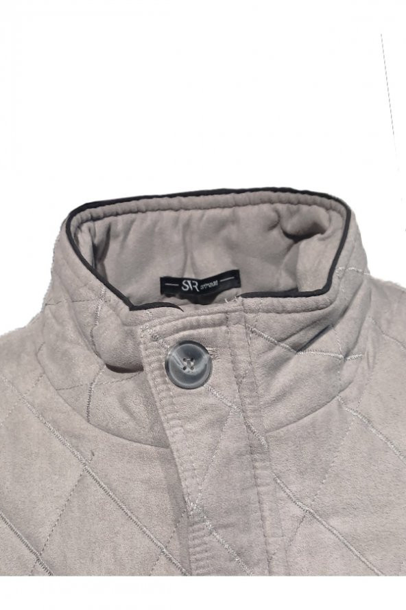SÜVARİ SLİM KALIP SÜET KAPİTONE MONT - 5
